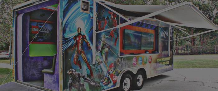Gaming Trailers - Mobile Video Game Trucks For Sale